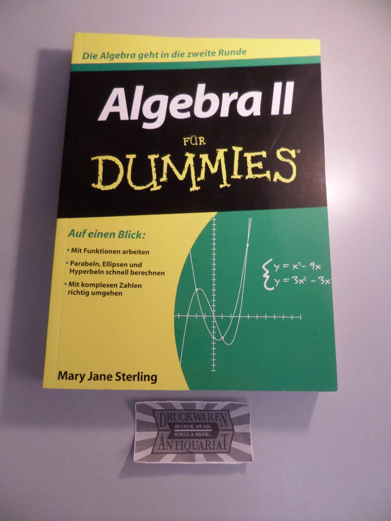 Algebra 2 für Dummies Mathematics