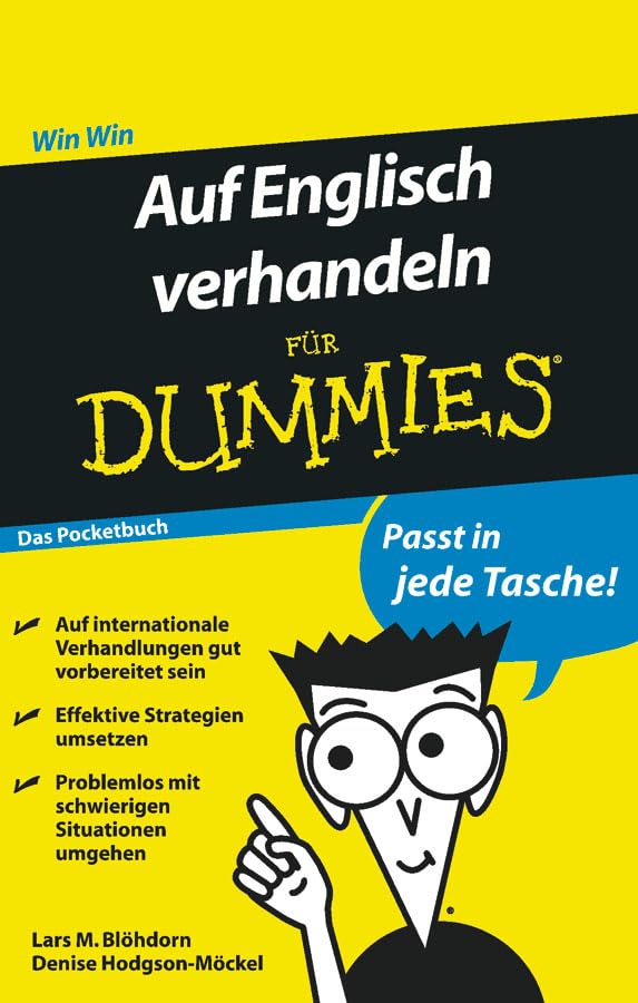Auf Englisch verhandeln für Dummies Das Pocketbuch Social Sciences