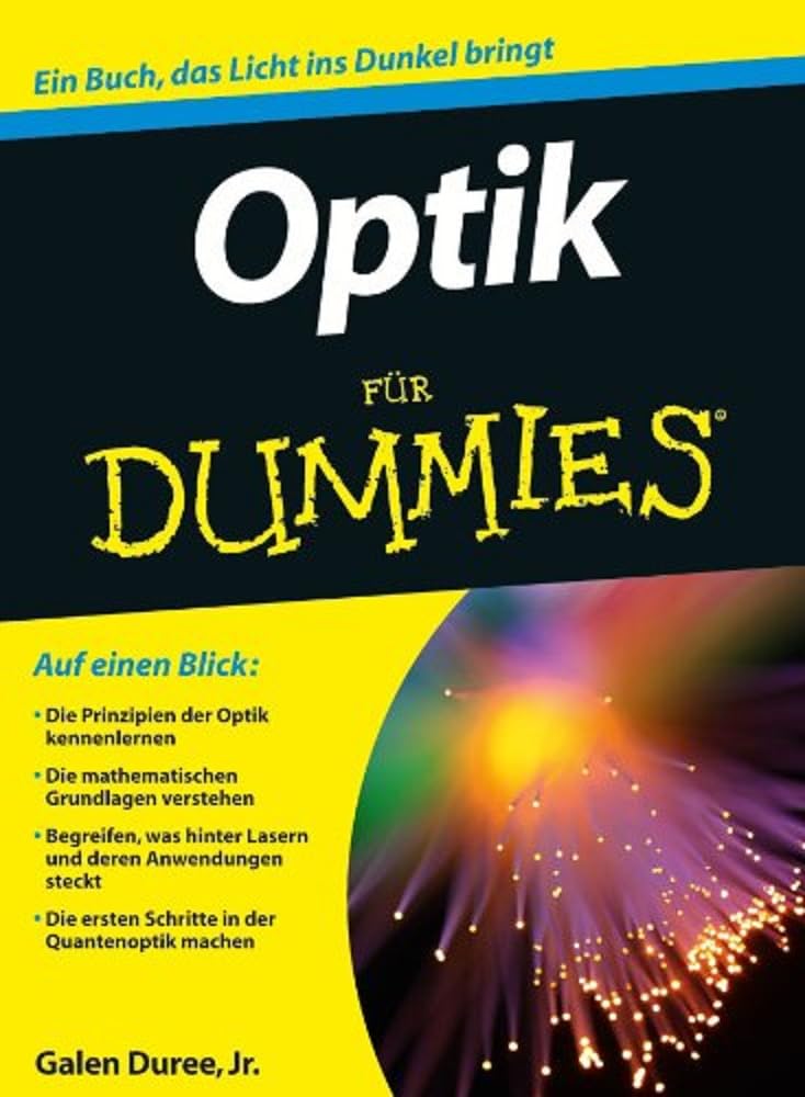 Product Image: Optik für Dummies
