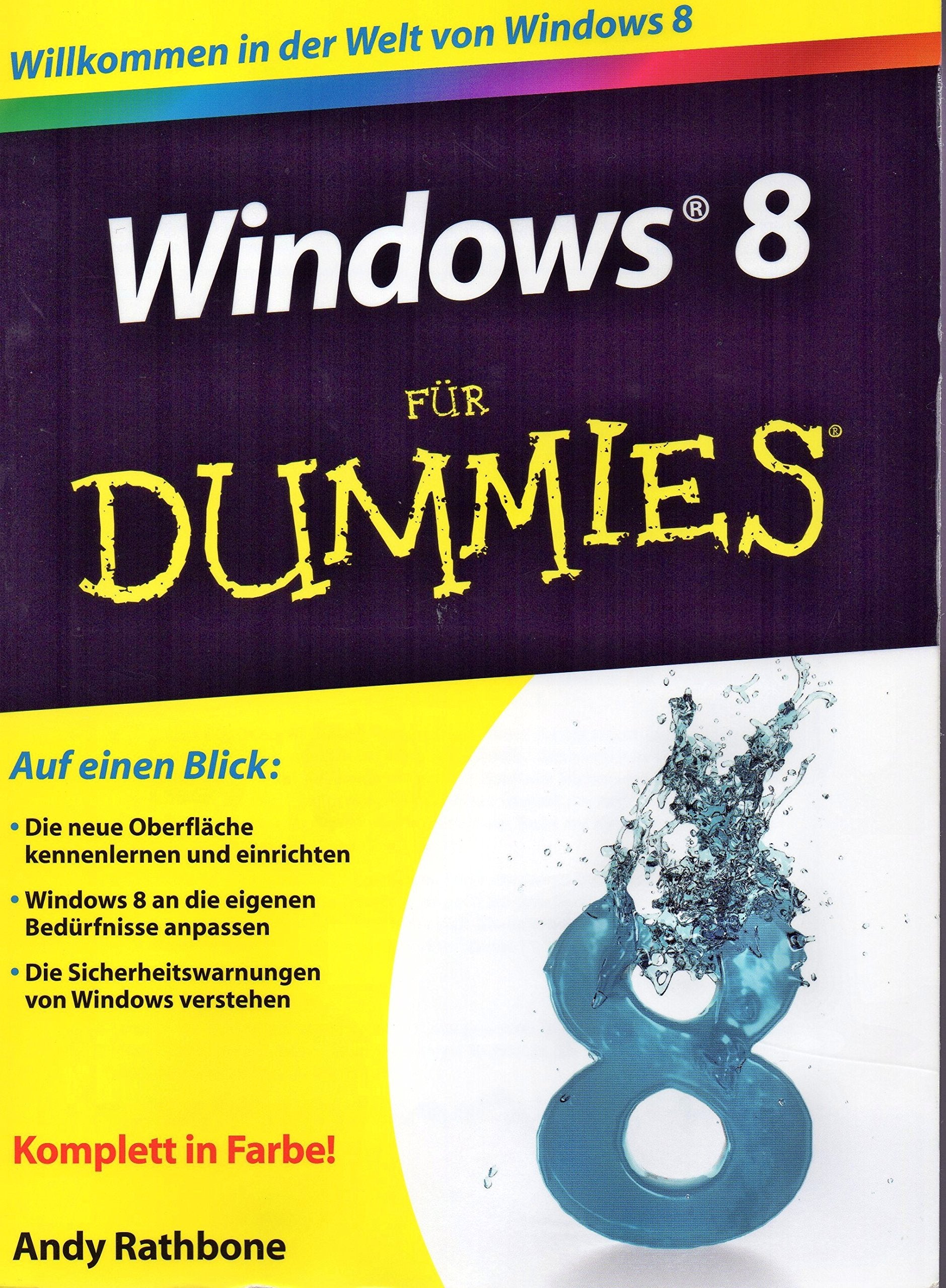 Windows 8 für Dummies: Willkommen in der Welt von Windows 8 Computer Science