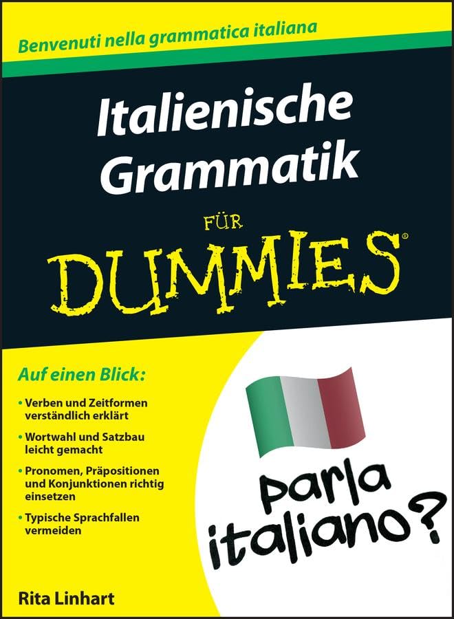 Italienische Grammatik für Dummies Foreign Languages ​​& Dictionaries