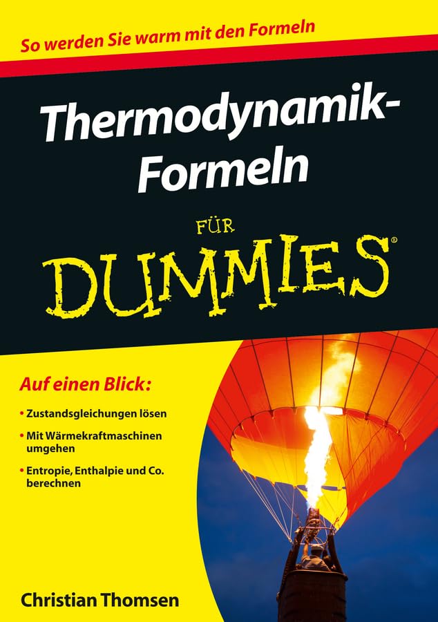 Thermodynamik-Formeln für Dummies Business & Technology