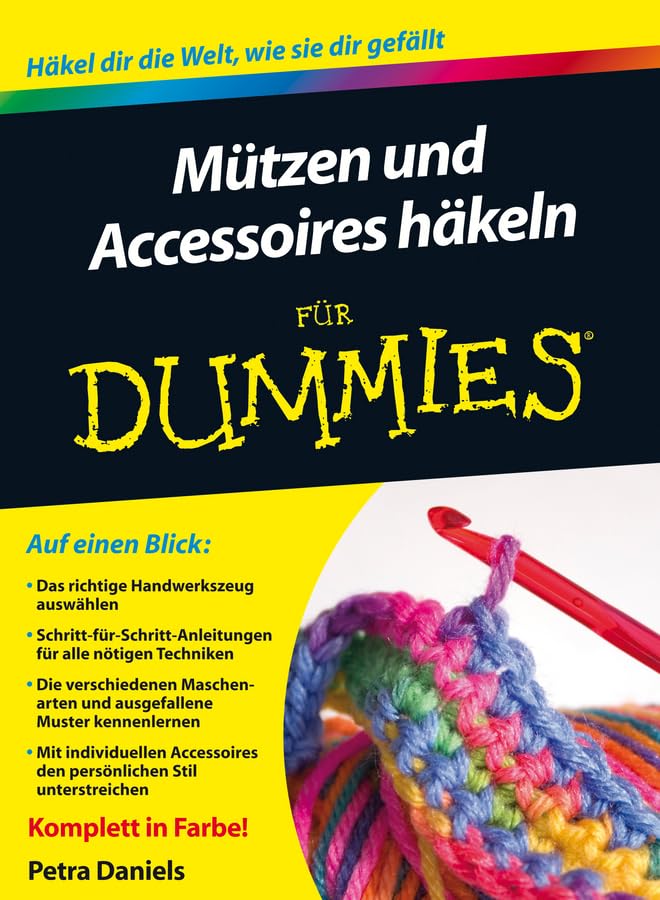 Mützen und Accessoires häkeln für Dummies Hobbies & Crafts