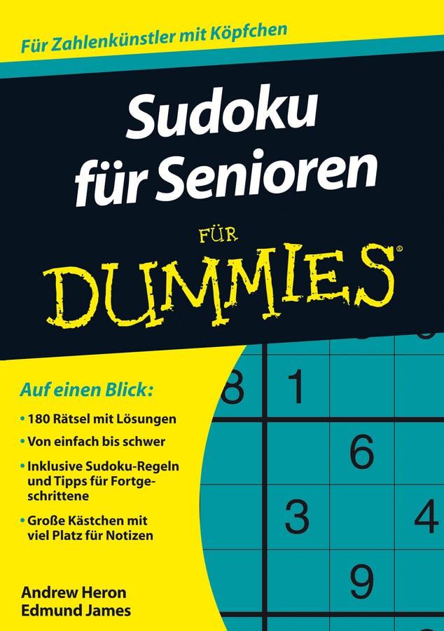 Sudoku für Senioren für Dummies Leisure & Fun