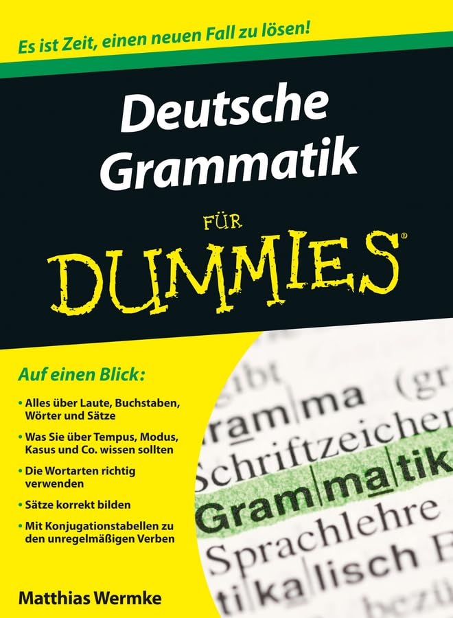 Deutsche Grammatik für Dummies Social Sciences