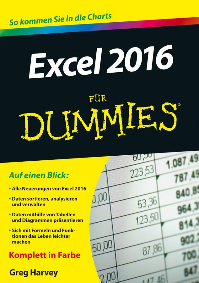Excel 2016 für Dummies Computer Science