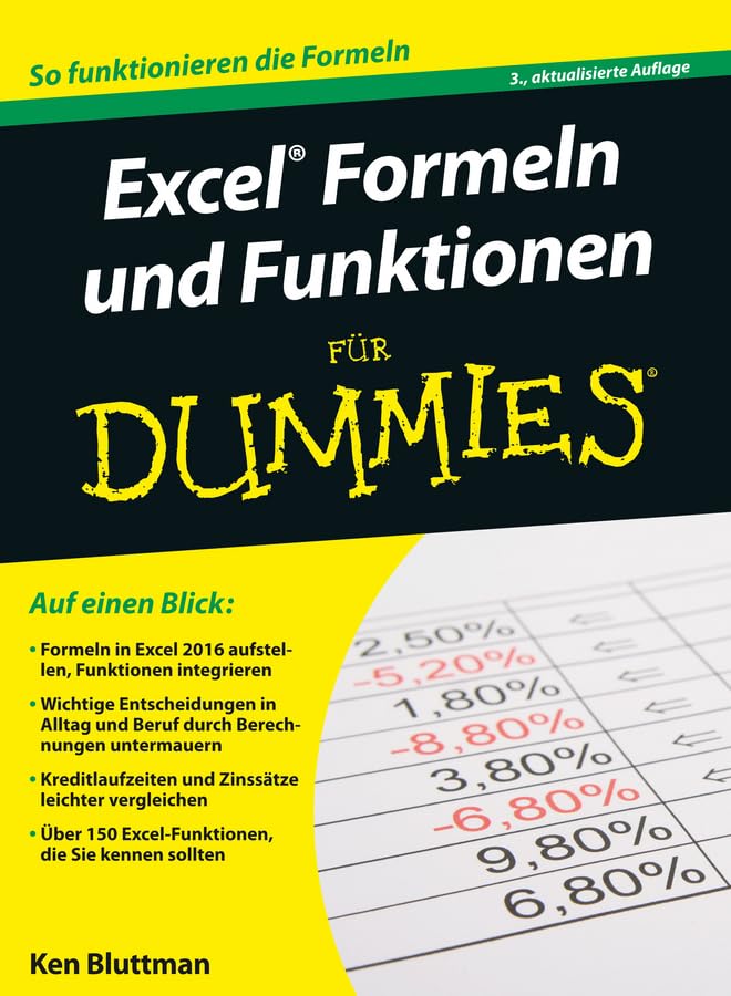 Excel Formeln und Funktionen für Dummies: So funktionieren die Formeln Computer Science