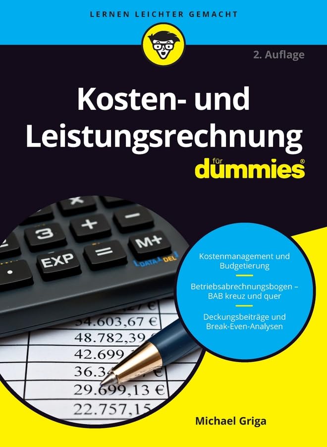 Kosten- und Leistungsrechnung für Dummies Law