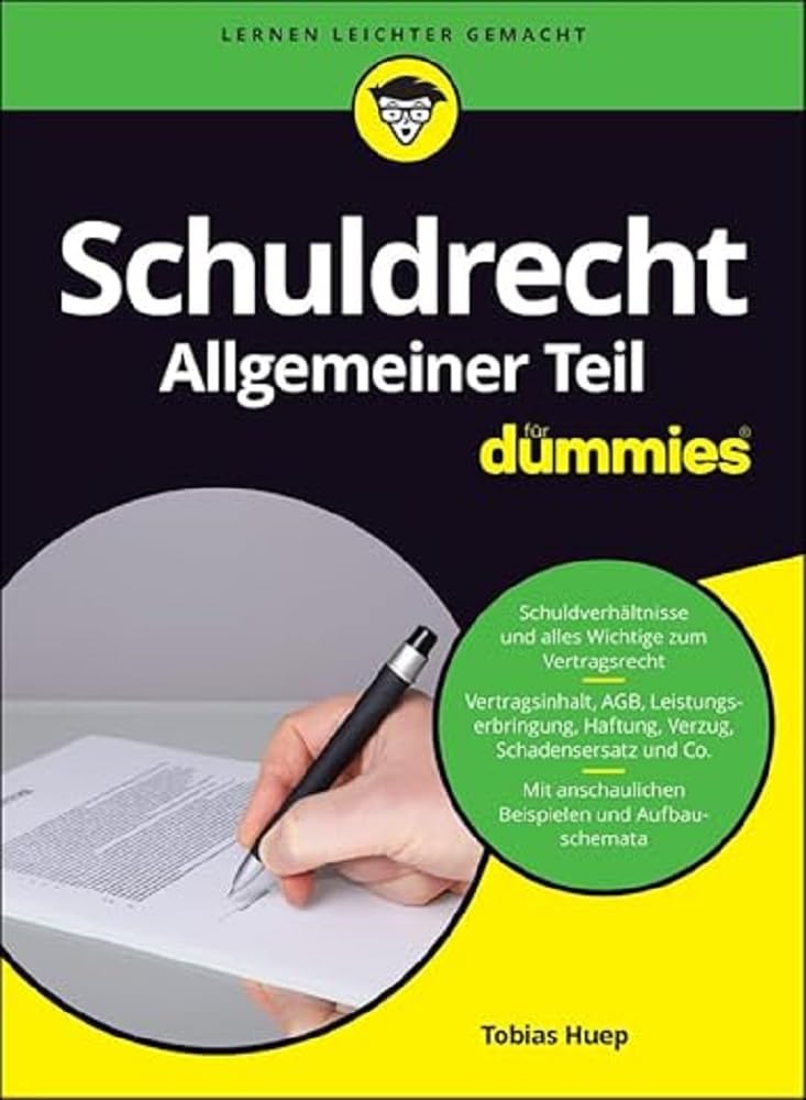 Schuldrecht Allgemeiner Teil für Dummies Law