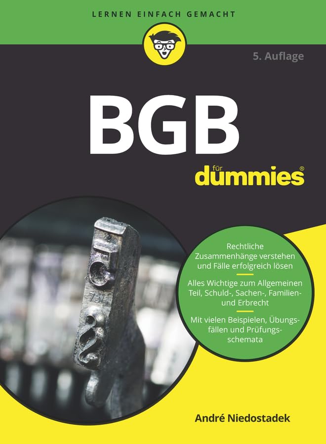 Product Image: BGB für Dummies