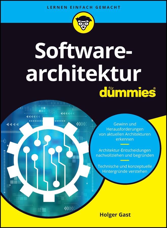 Softwarearchitektur für Dummies Business, Finance & Career Books