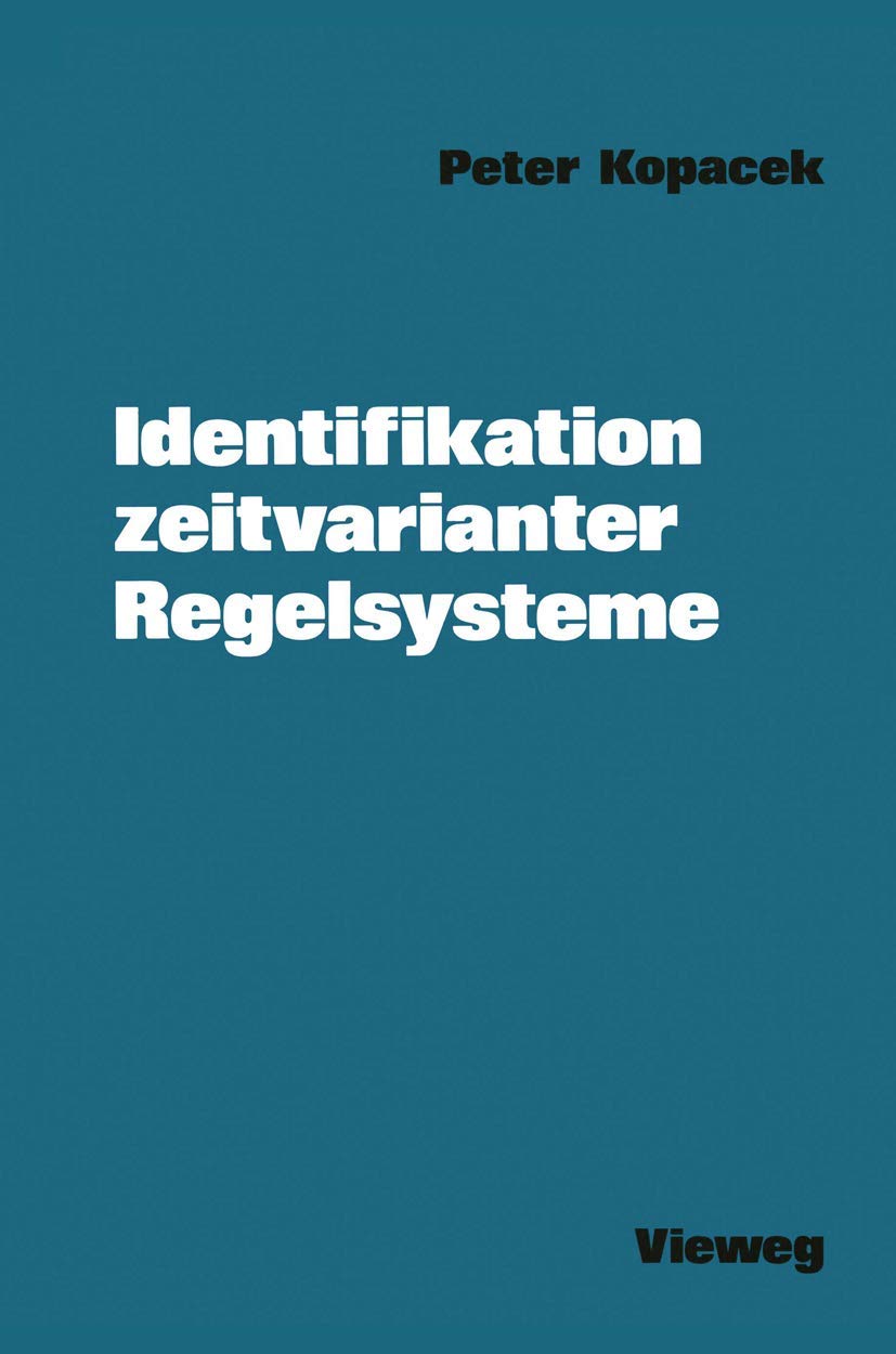Product Image: Identifikation zeitvarianter Regelsysteme