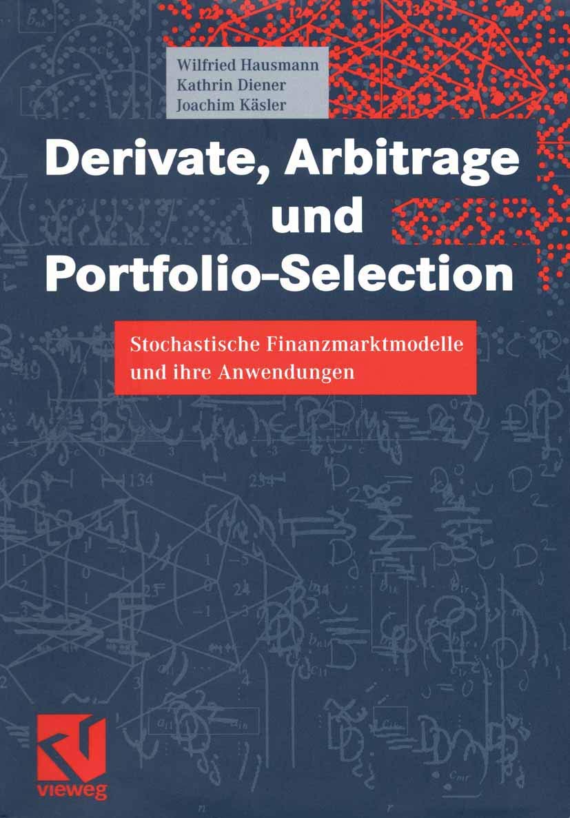 Product Image: Derivate, Arbitrage und Portfolio-Selection
