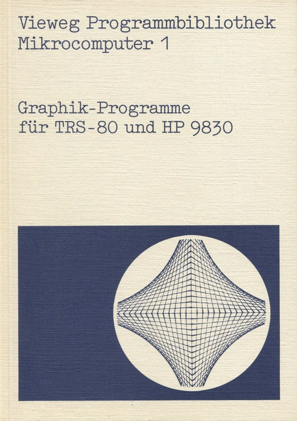 Graphik - Programme für TRS-80 und HP-9830 Books