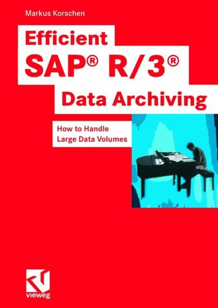Product Image: Efficient SAP® R/3®-Data Archiving: How to Handle Large Data Volumes