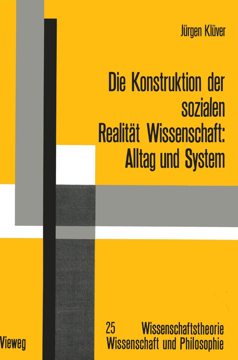 Die Konstruktion der sozialen Realität Wissenschaft book