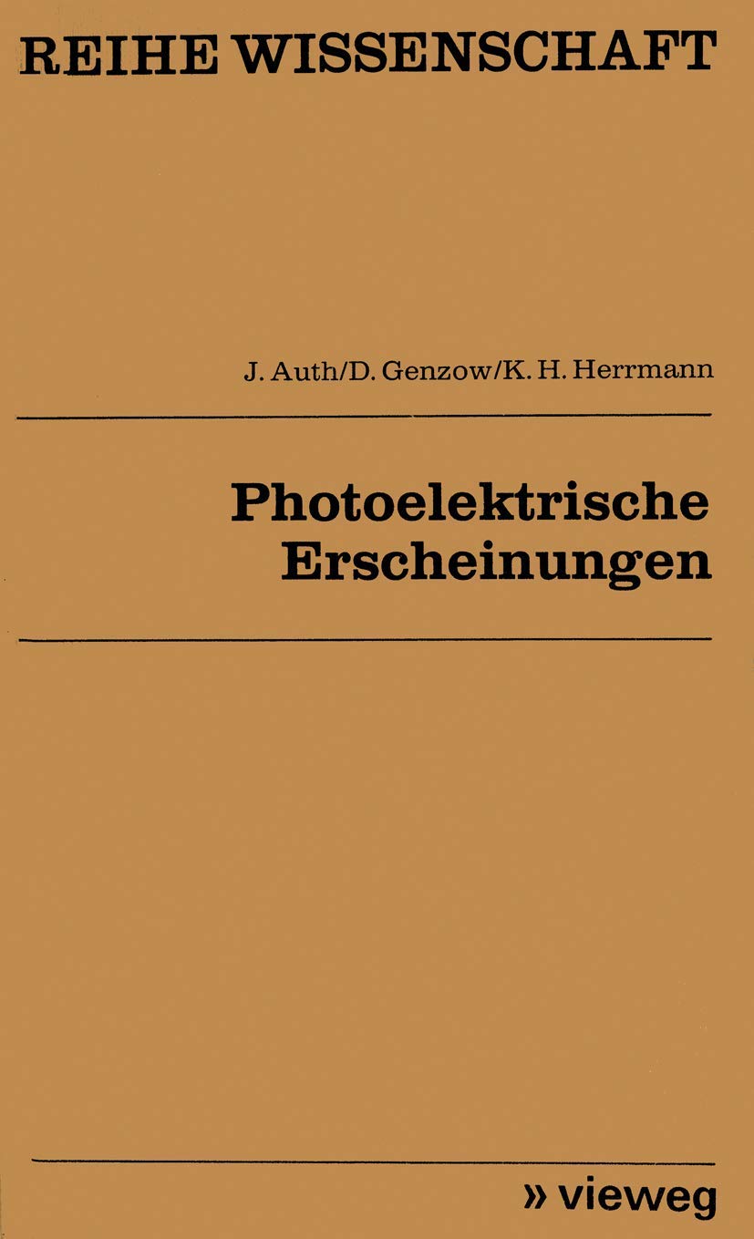 Photoelektrische Erscheinungen Law