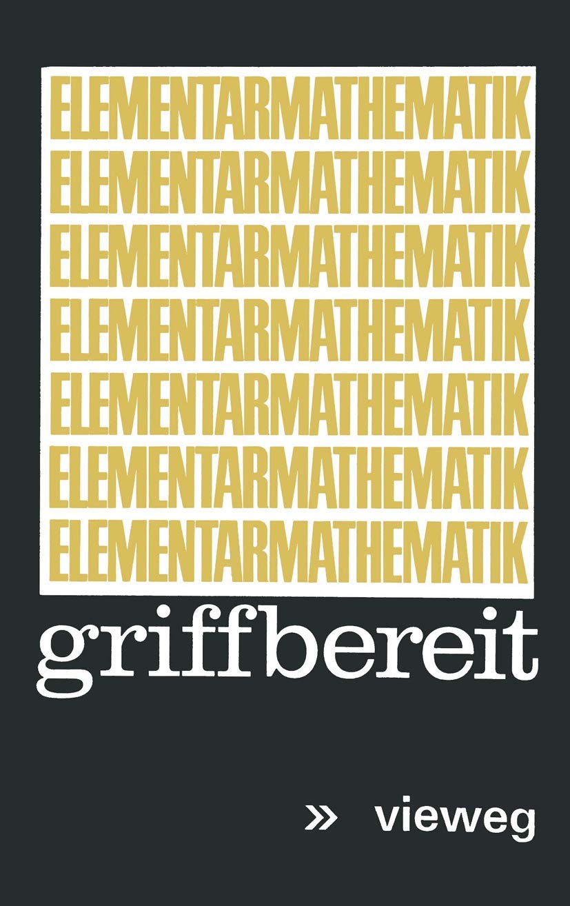Elementarmathematik griffbereit Law Books