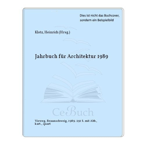 Jahrbuch für Architektur 1989 Architecture