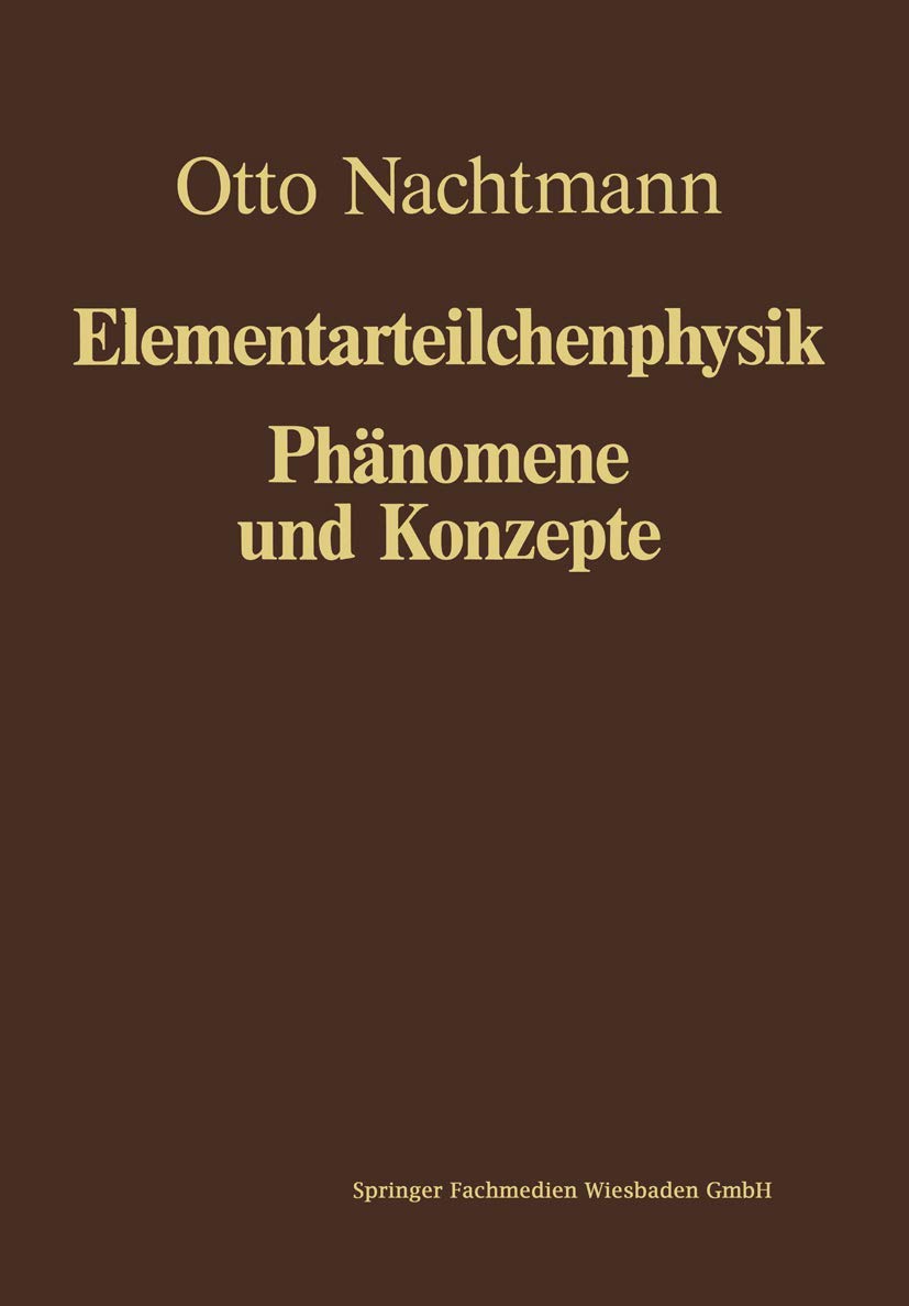 Phänomene und Konzepte der Elementarteilchenphysik Media & Communication