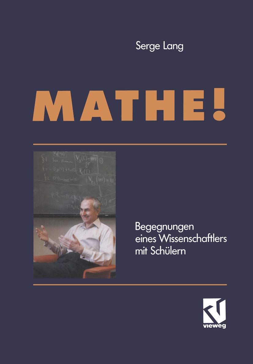 Mathe! Begegnungen eines Wissenschaftlers mit Schülern Study Guides