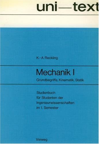 Product Image: Grundbegriffe - Kinematik - Statik., Bd 1: