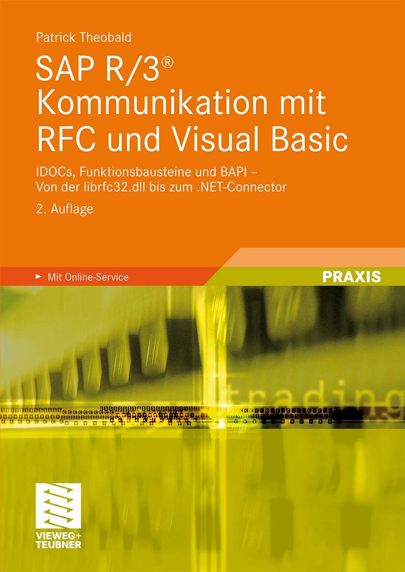 Product Image: SAP R/3® Kommunikation mit RFC und Visual Basic
