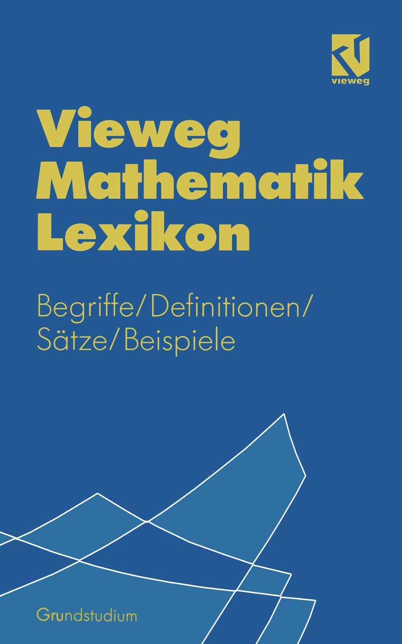 Vieweg Mathematik Lexikon Learning & Reference