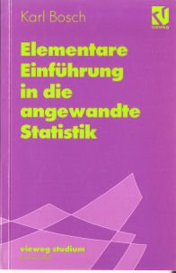 Product Image: Elementare Einführung in die angewandte Statistik.