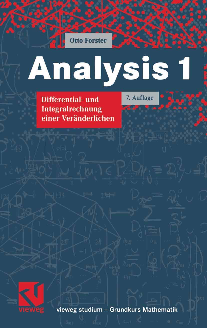 Analysis 1 Mathematics