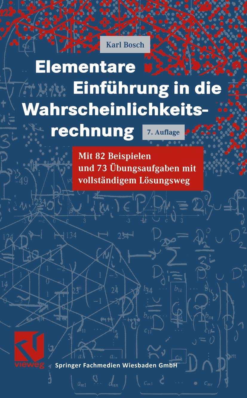 Vieweg Studium, Elementare Einführung in die Wahrscheinlichkeitsrechnung (vieweg studium; Basiswissen) Computer Science