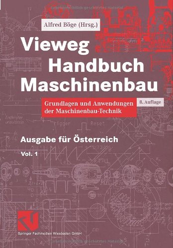 Vieweg Handbuch Maschinenbau, Ausgabe für Österreich Books