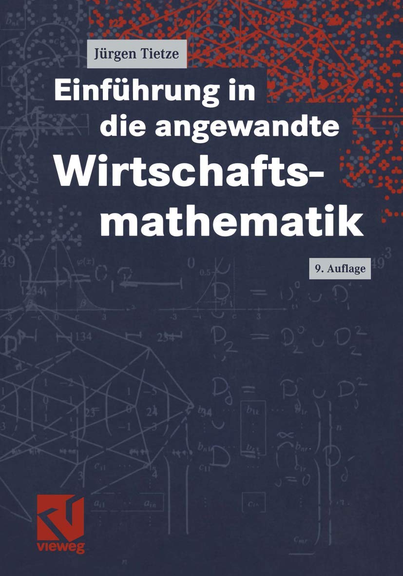 Einführung in die angewandte Wirtschaftsmathematik Law