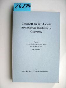 Zeitschrift der Gesellschaft für Schleswig-Holsteinische Geschichte: Register zu den Jahrgängen 76, 81-100 für 1952, 1957-1975 book