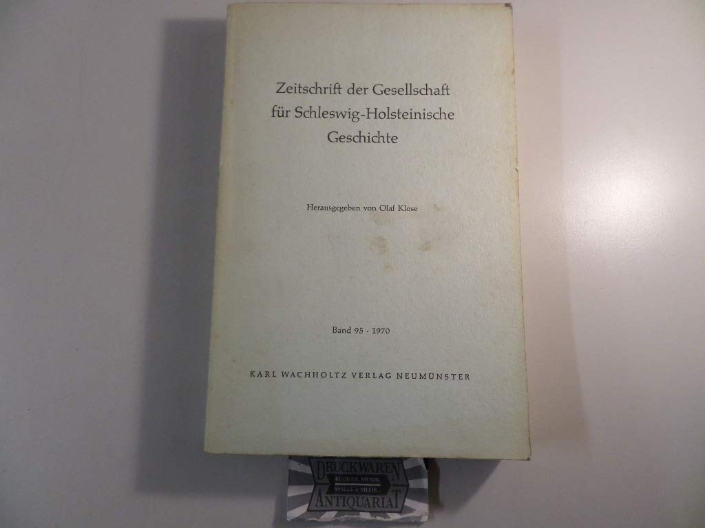Zeitschrift der Gesellschaft für Schleswig-Holsteinische Geschichte Politics & History