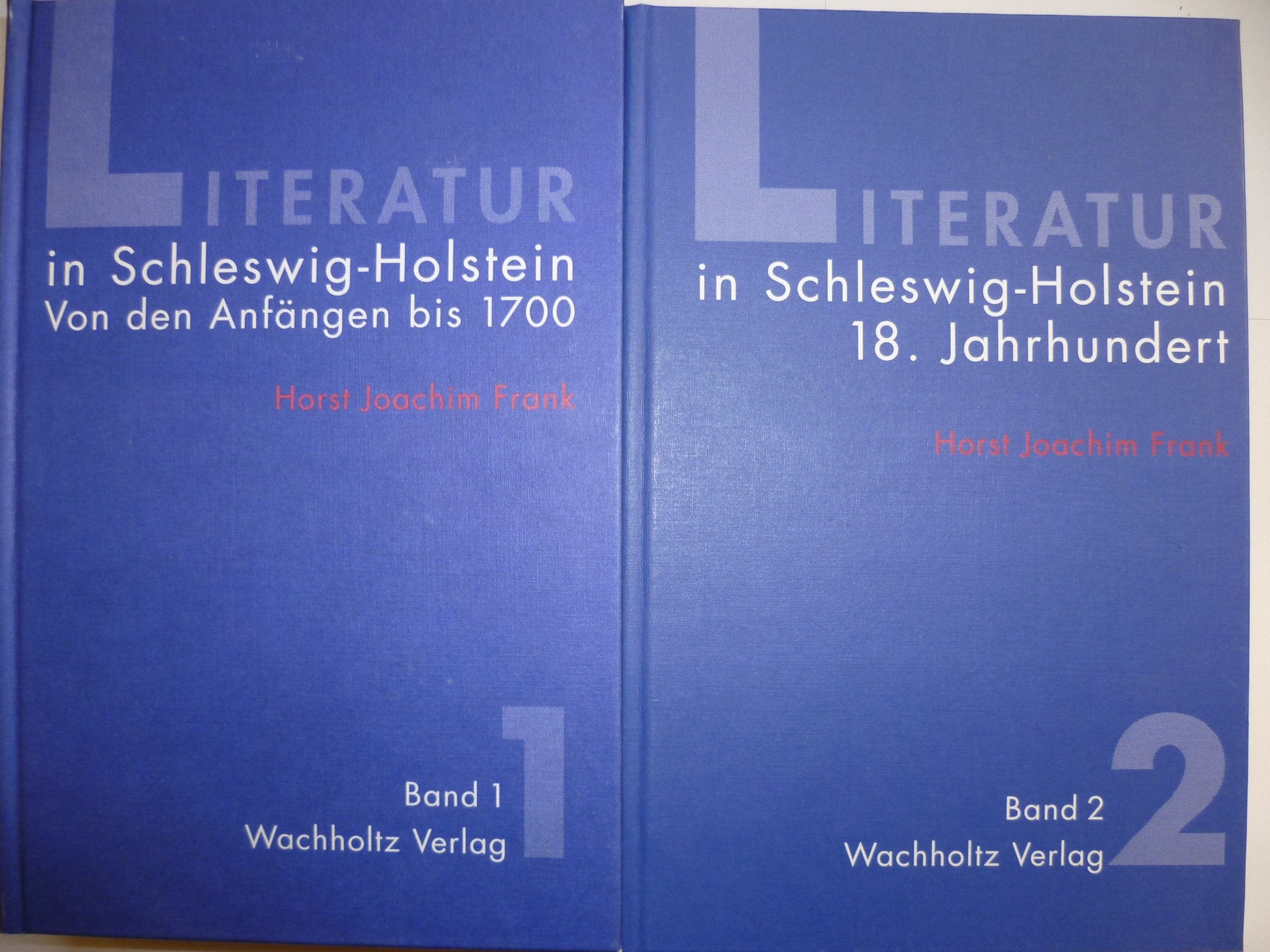 Literatur in Schleswig Holstein, 3 Bde., Bd.1, Von den Anfängen bis 1700 Contemporary literature