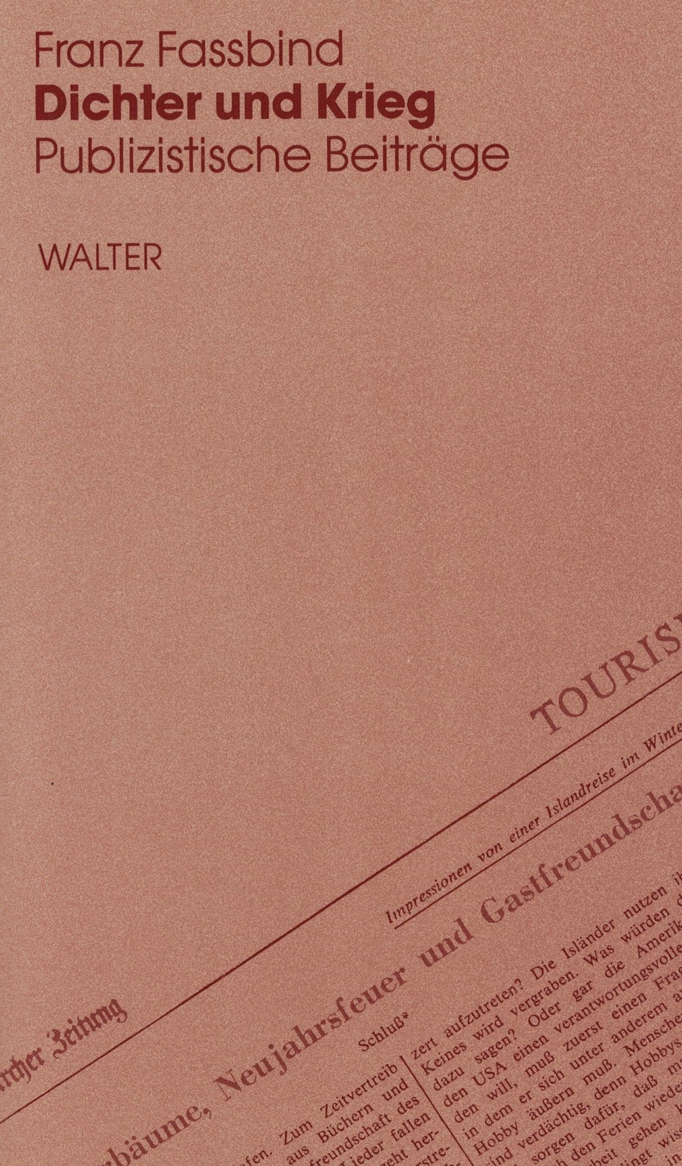 Dichter und Krieg: Journalistische Beiträge (Werkausg. in Einzelbdn., Bd.10) Books