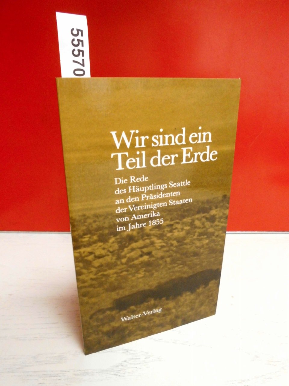 Wir sind ein Teil der Erde: die Rede des Häuptlings Seattle an den Präsidenten der Vereinigten Staaten von Amerika im Jahre 1855 Philosophy