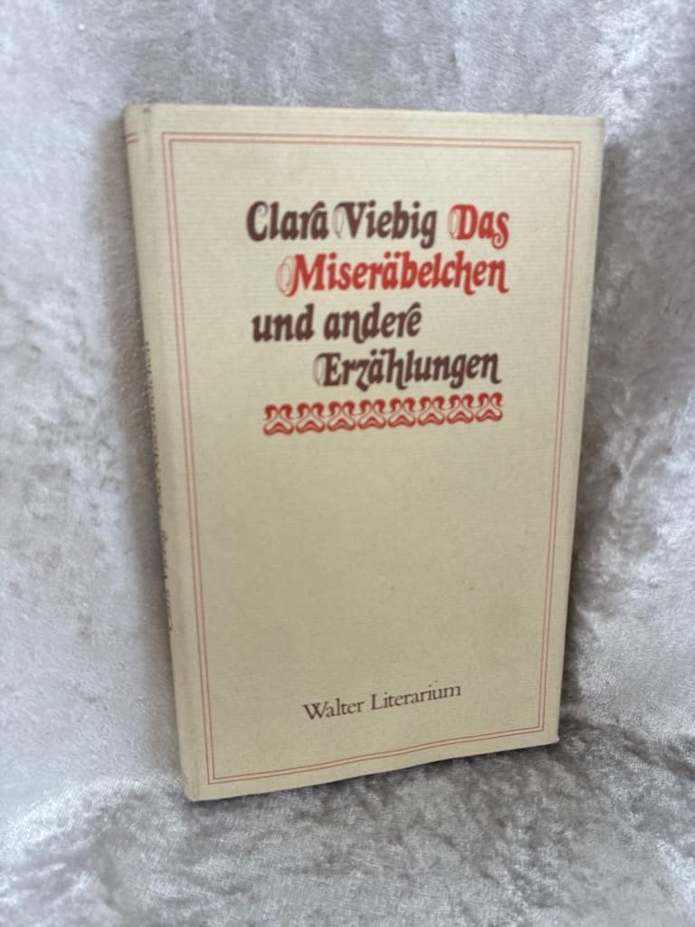 Das Miseräbelchen und andere Erzählungen Books