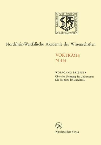 Über den Ursprung des Universums: das Problem der Singularität book