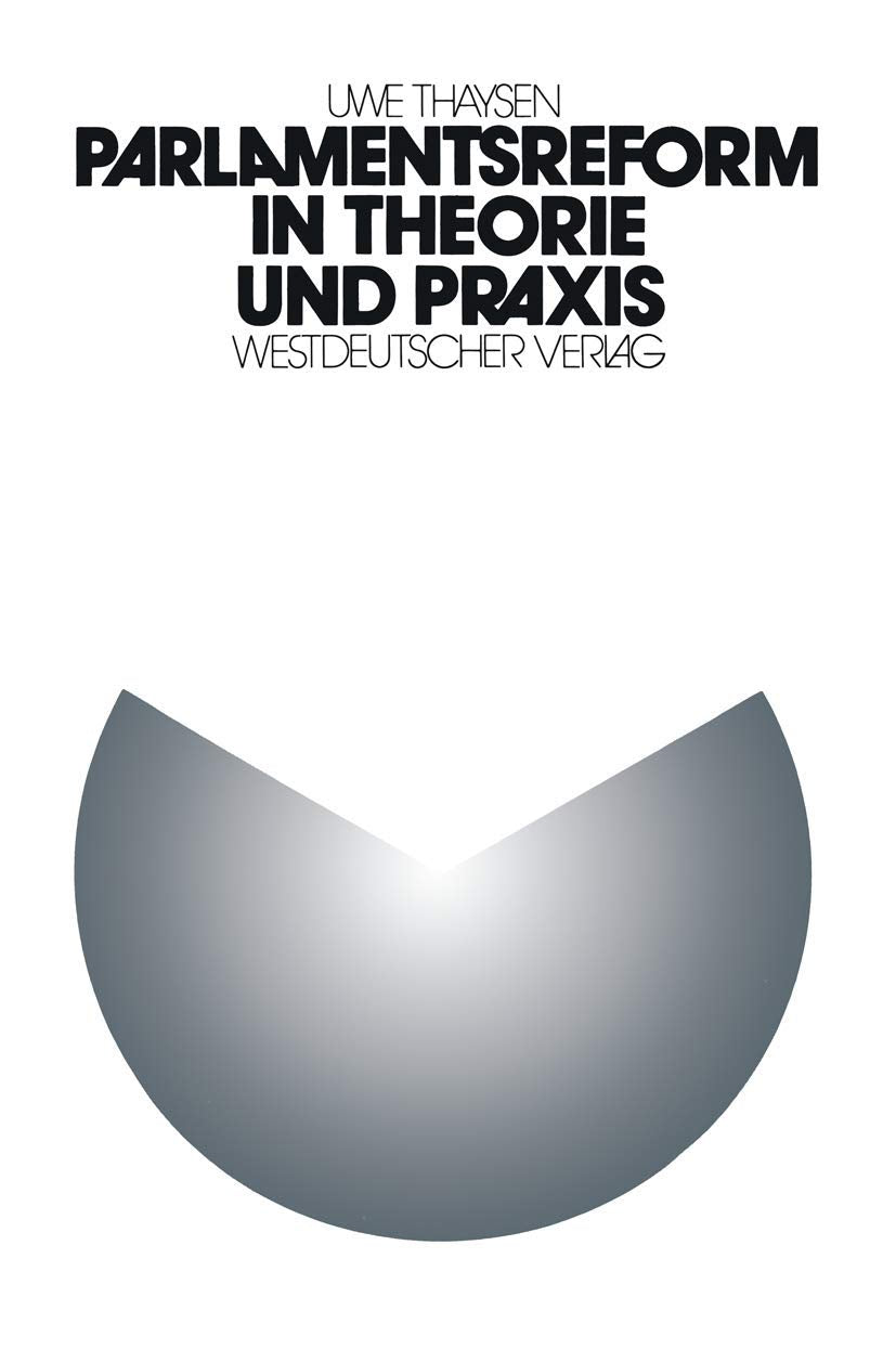 Parlamentsreform in Theorie und Praxis book