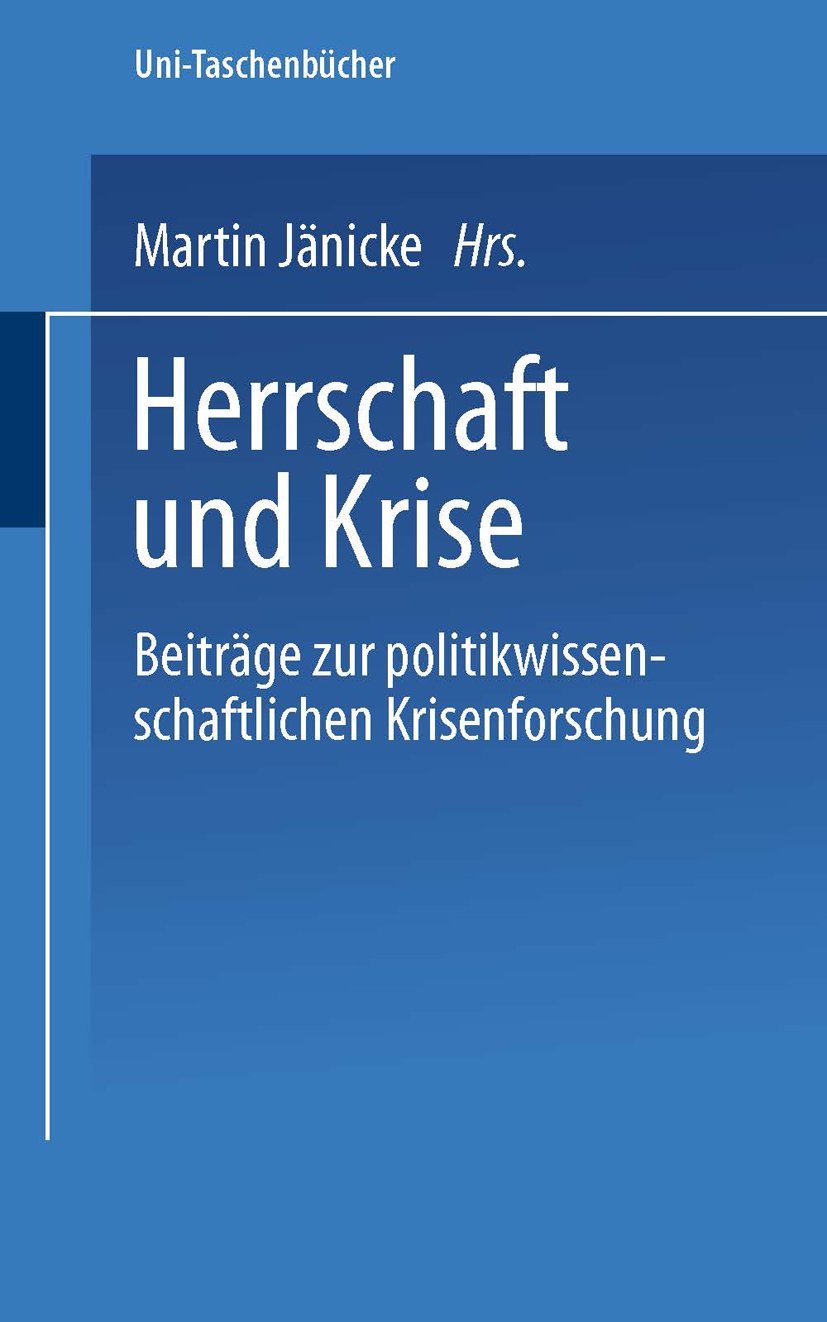 Product Image: Herrschaft und Krise