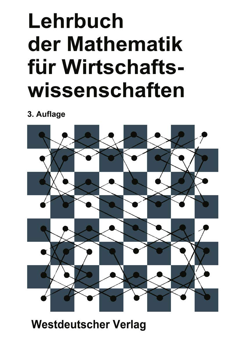 Lehrbuch der Mathematik für Wirtschaftswissenschaften Law