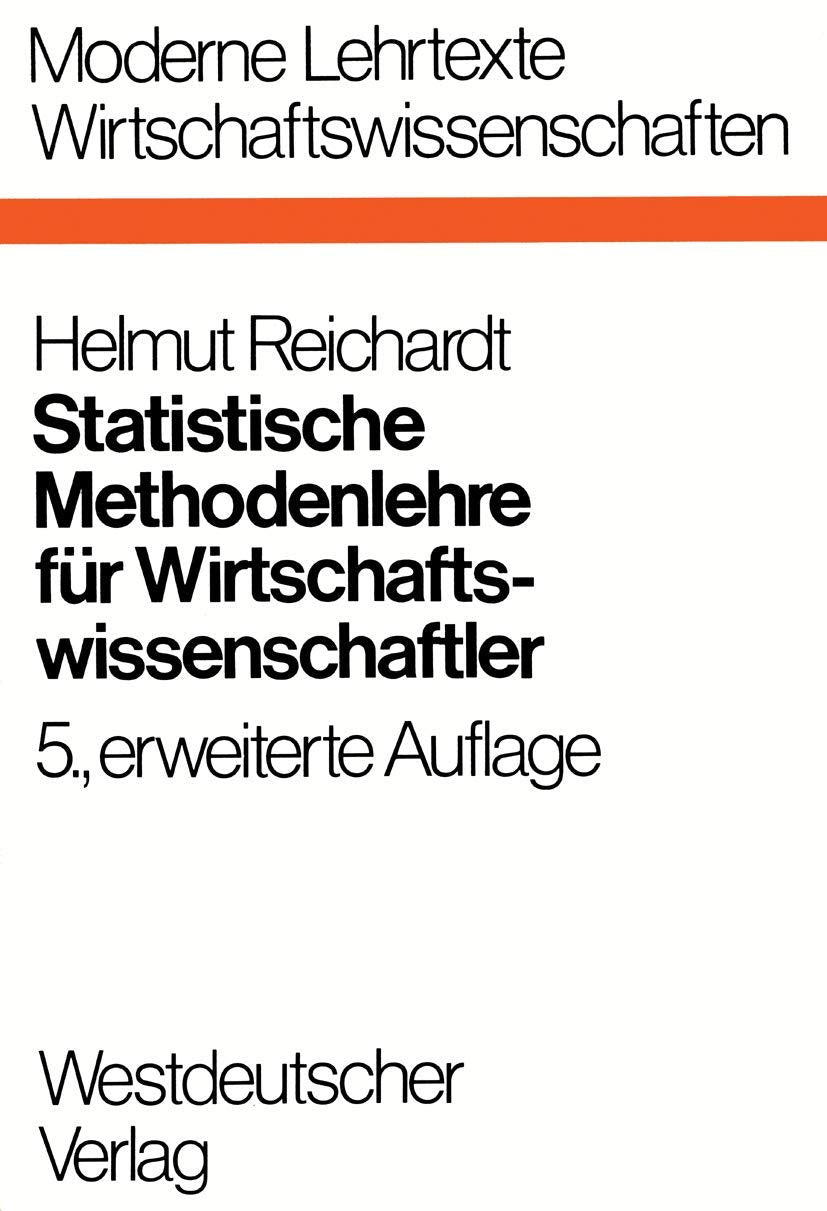 Statistische Methodenlehre für Wirtschaftswissenschaftler Law