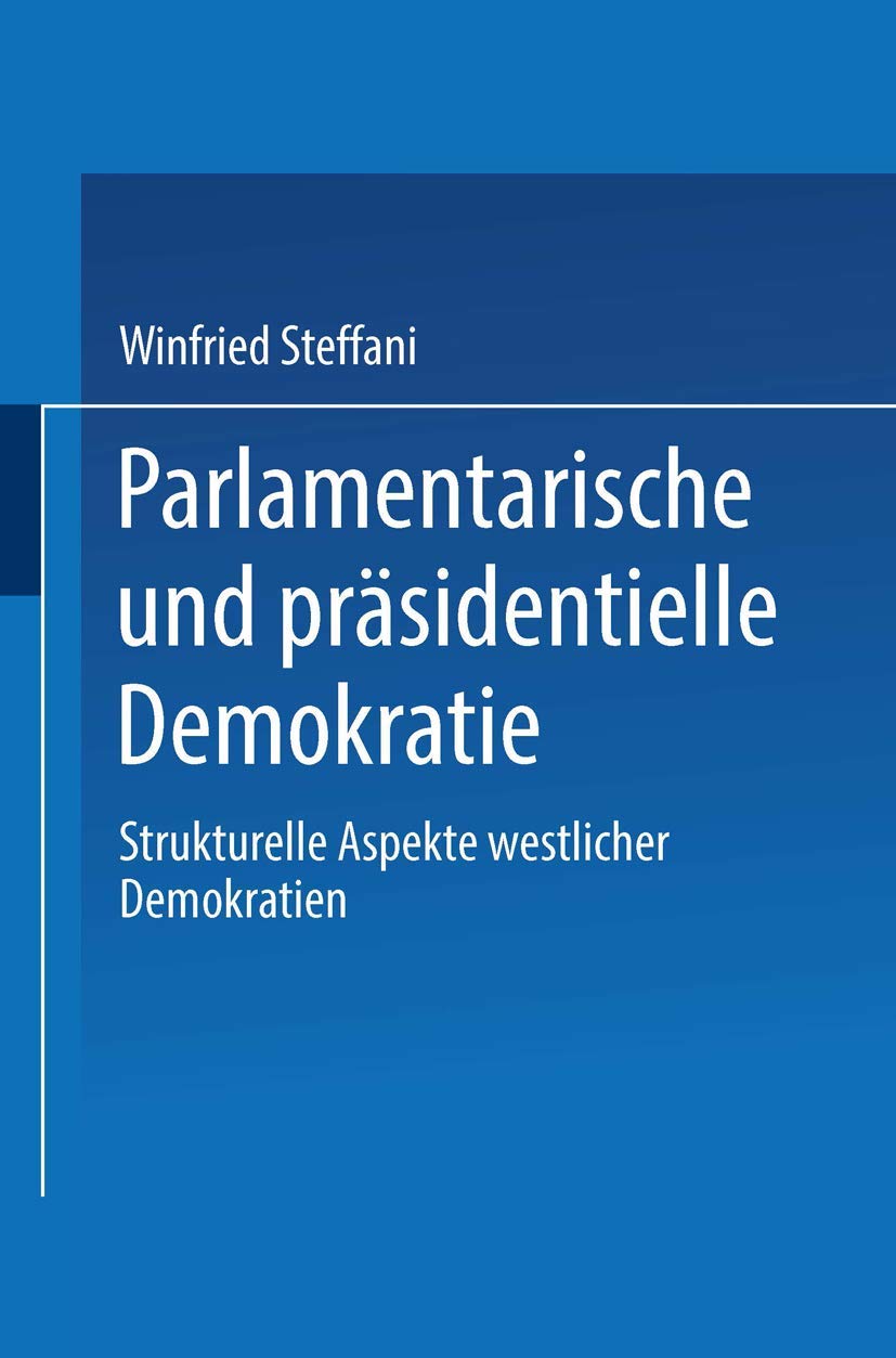 Parlamentarische und präsidentielle Demokratie Law