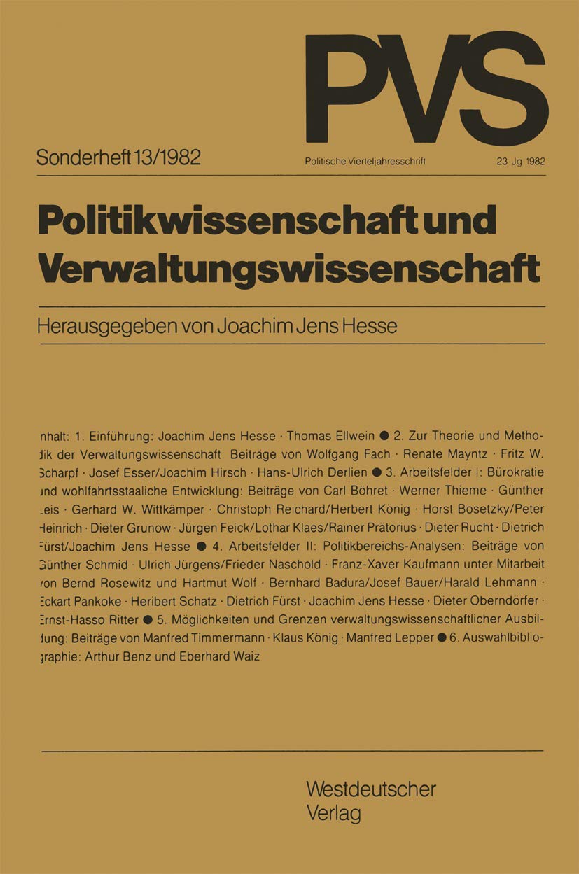 Politikwissenschaft und Verwaltungswissenschaft Law