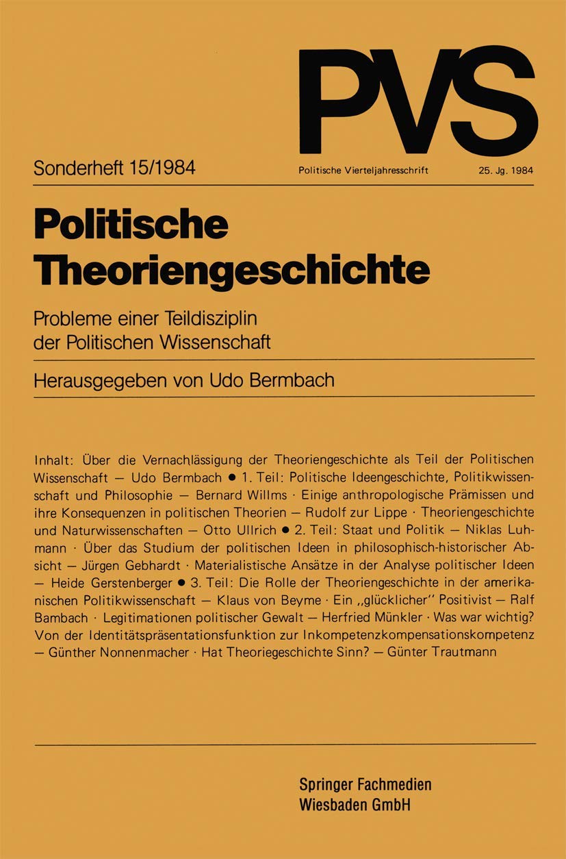 Politische Theoriengeschichte Law