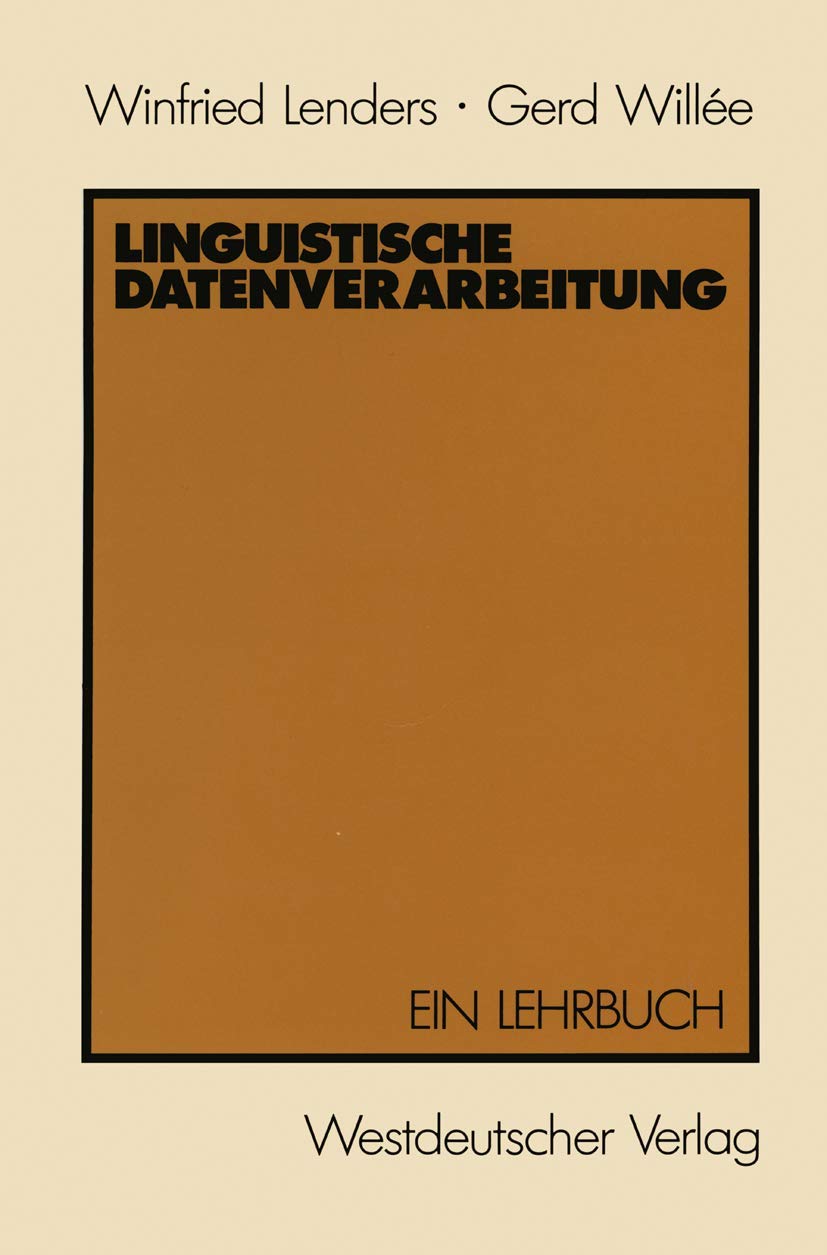 Linguistische Datenverarbeitung Social Sciences