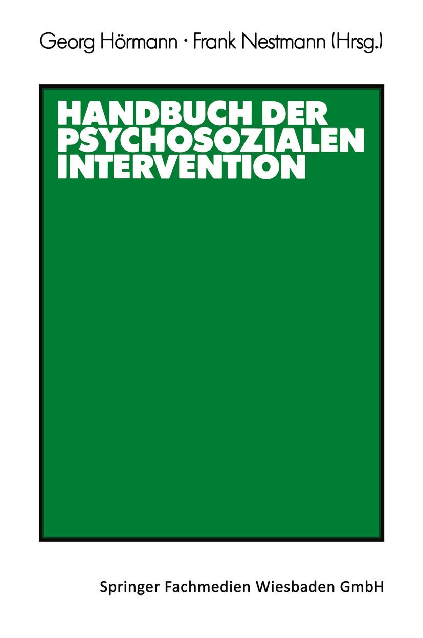 Handbuch der psychosozialen Intervention Law