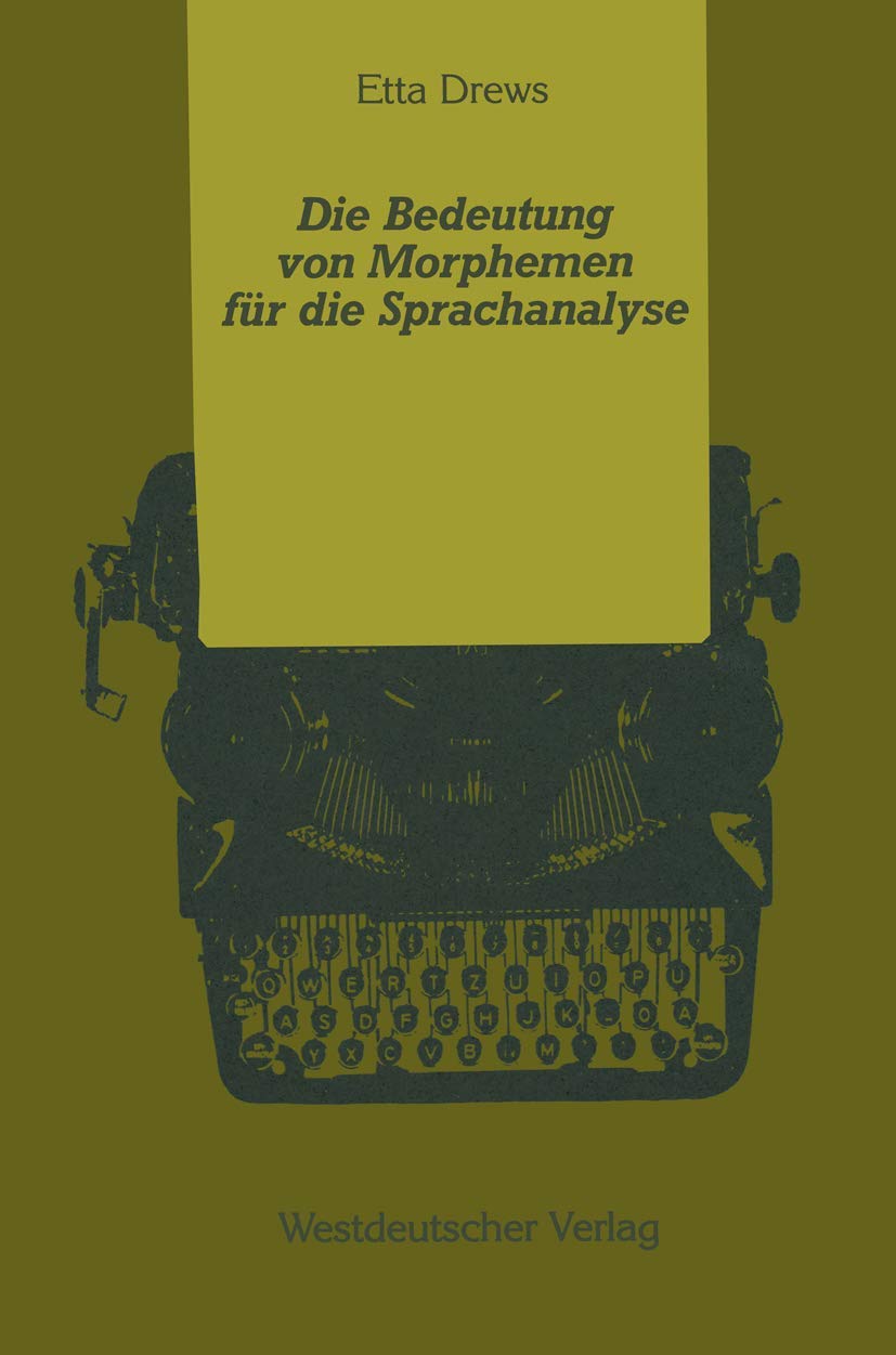 Die Bedeutung von Morphemen für die Sprachanalyse Law